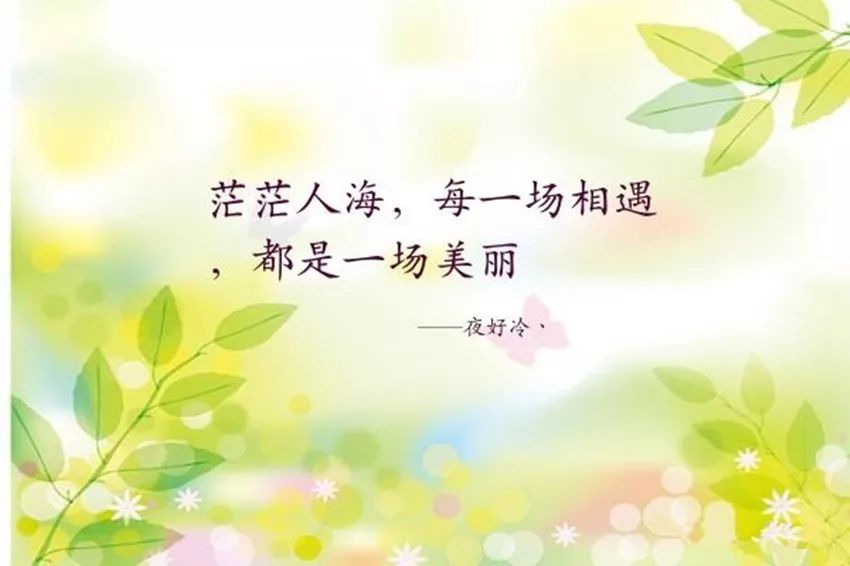 不问花开几许,只愿浅笑安然