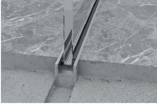 了楞——cdlb403-02 玻璃固定下槽