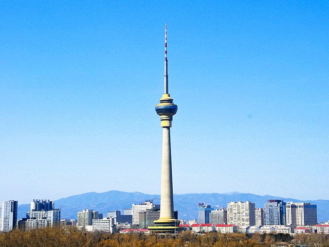 中央广播电视塔夜景