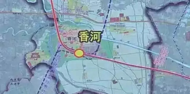 河北省香河县未来的枢纽火车站——香河站