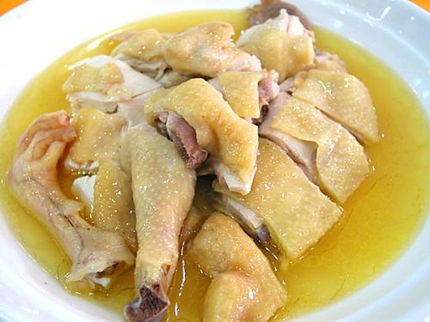 城市小吃地图#河源水晶鸡属于客家菜,属于粤菜系.