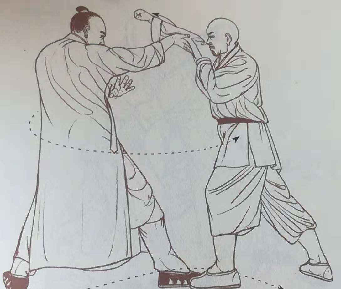 武当山紫宵派技击术之夜叉探海