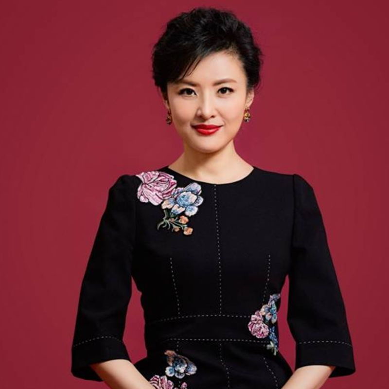 她是央视著名女主持人,50岁近照气色出众,吸引全场目光