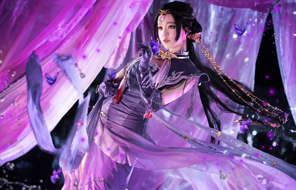 云裳羽衣cos:押切仙女超级美,每次都很惊艳