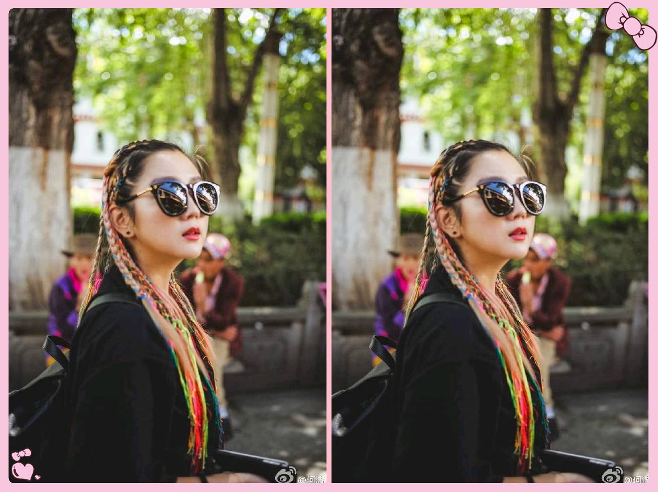 女星梳脏脏辫:关晓彤最酷,热巴像公主,而她没人让人认不出!