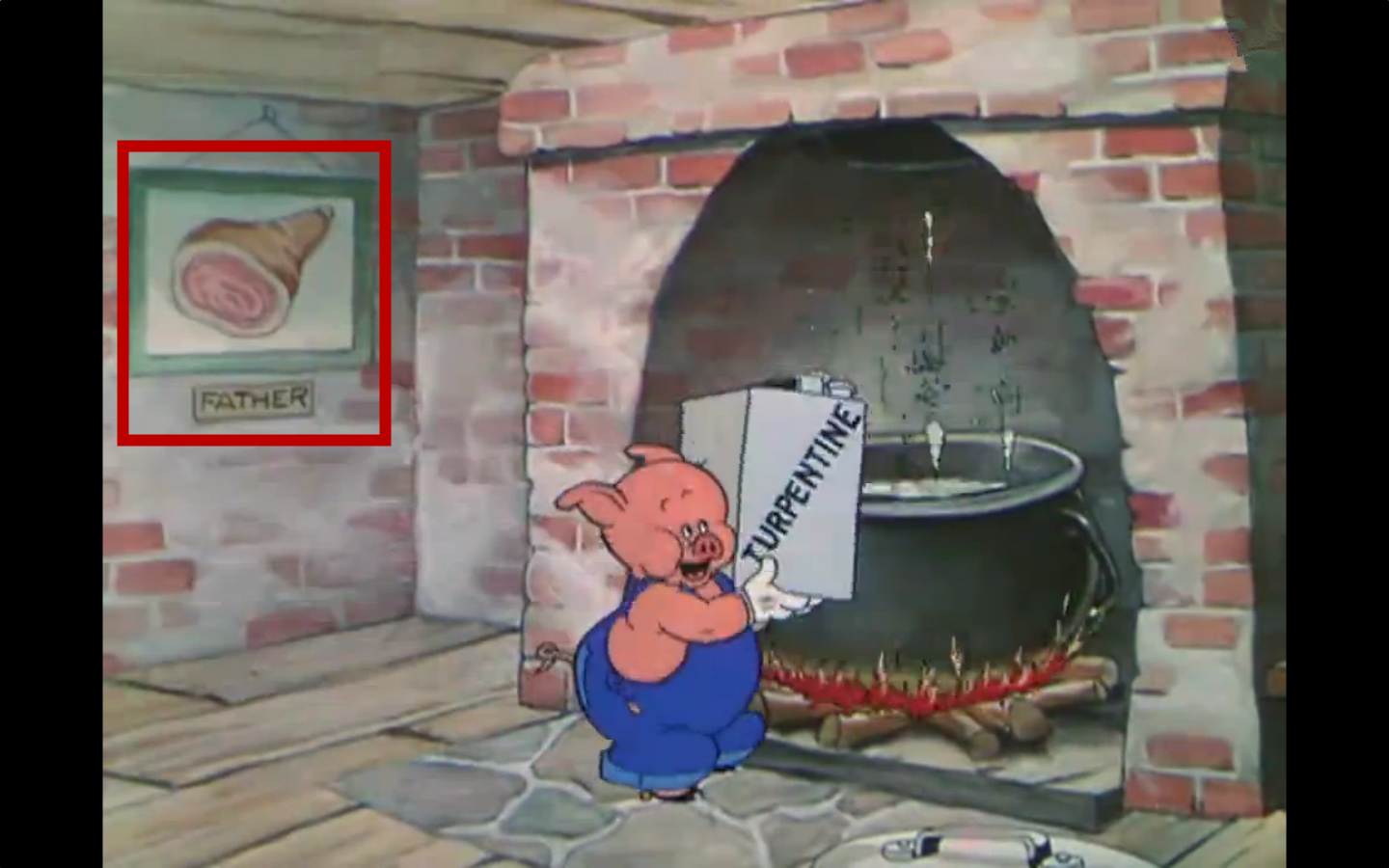 童话改编动画三只小猪墙上挂的八张照片不简单,难怪能获奥斯卡奖