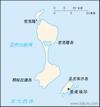 圣皮埃尔岛和密克隆岛图片