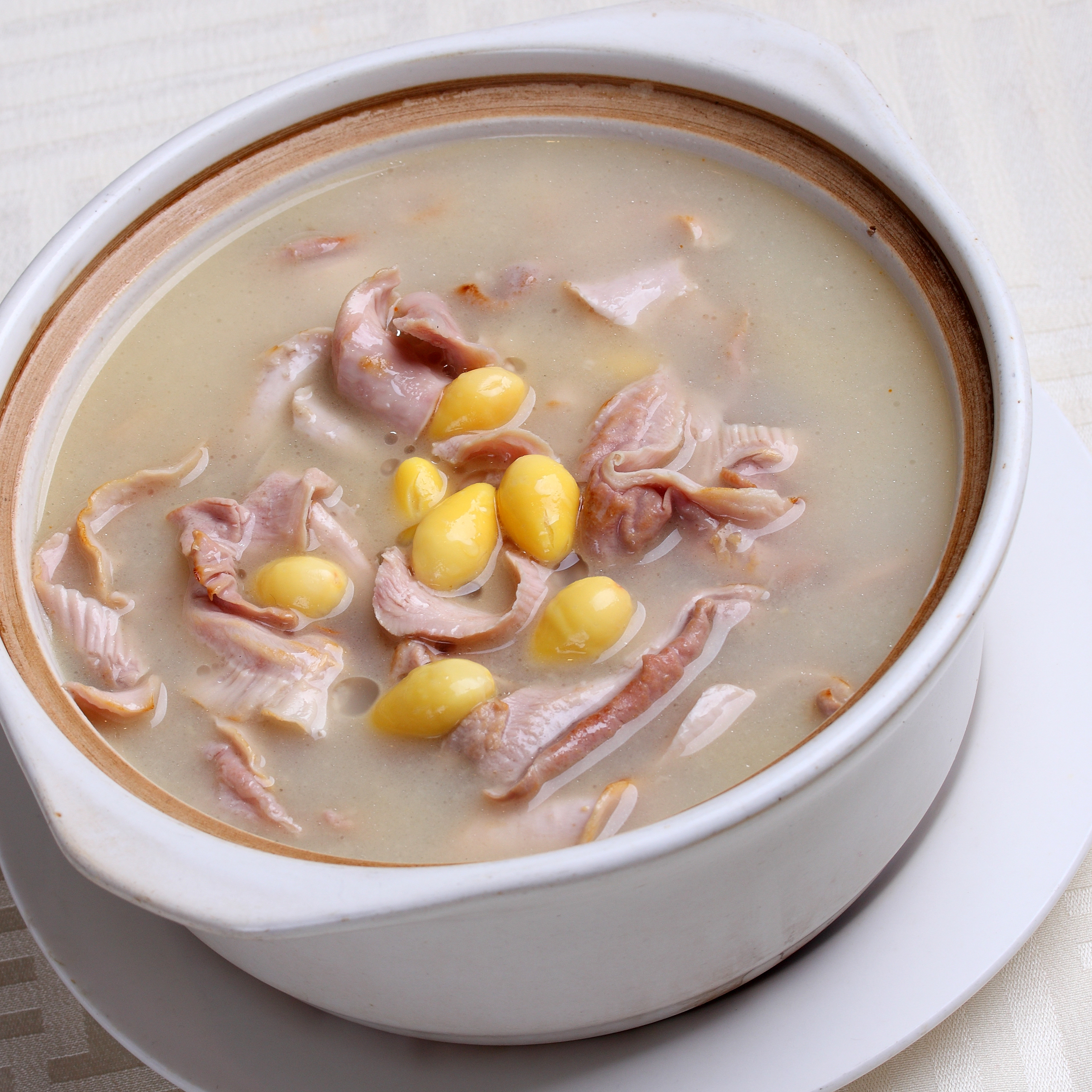 每日推荐六道菜:什么是佳肴?这就是佳肴 白果煲猪肚