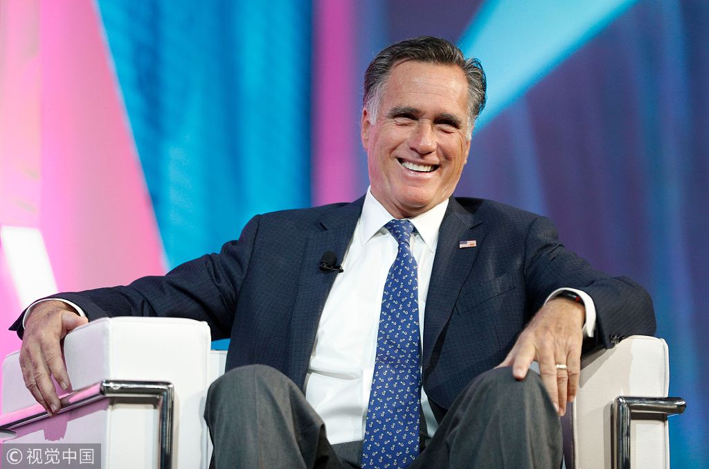 前美国总统候选人罗姆尼宣布竞选参议员(资料图)