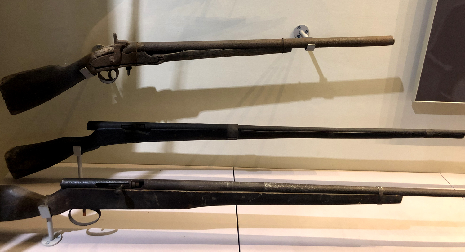 抗战时期,八路军就是用这些简陋的武器,打跑了日本鬼子