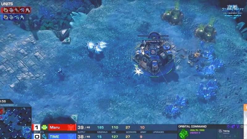 Timel 星际争霸2世界锦标赛全球总决赛B组15 maru VS timel 第二场,游戏,经营策略类,好看视频