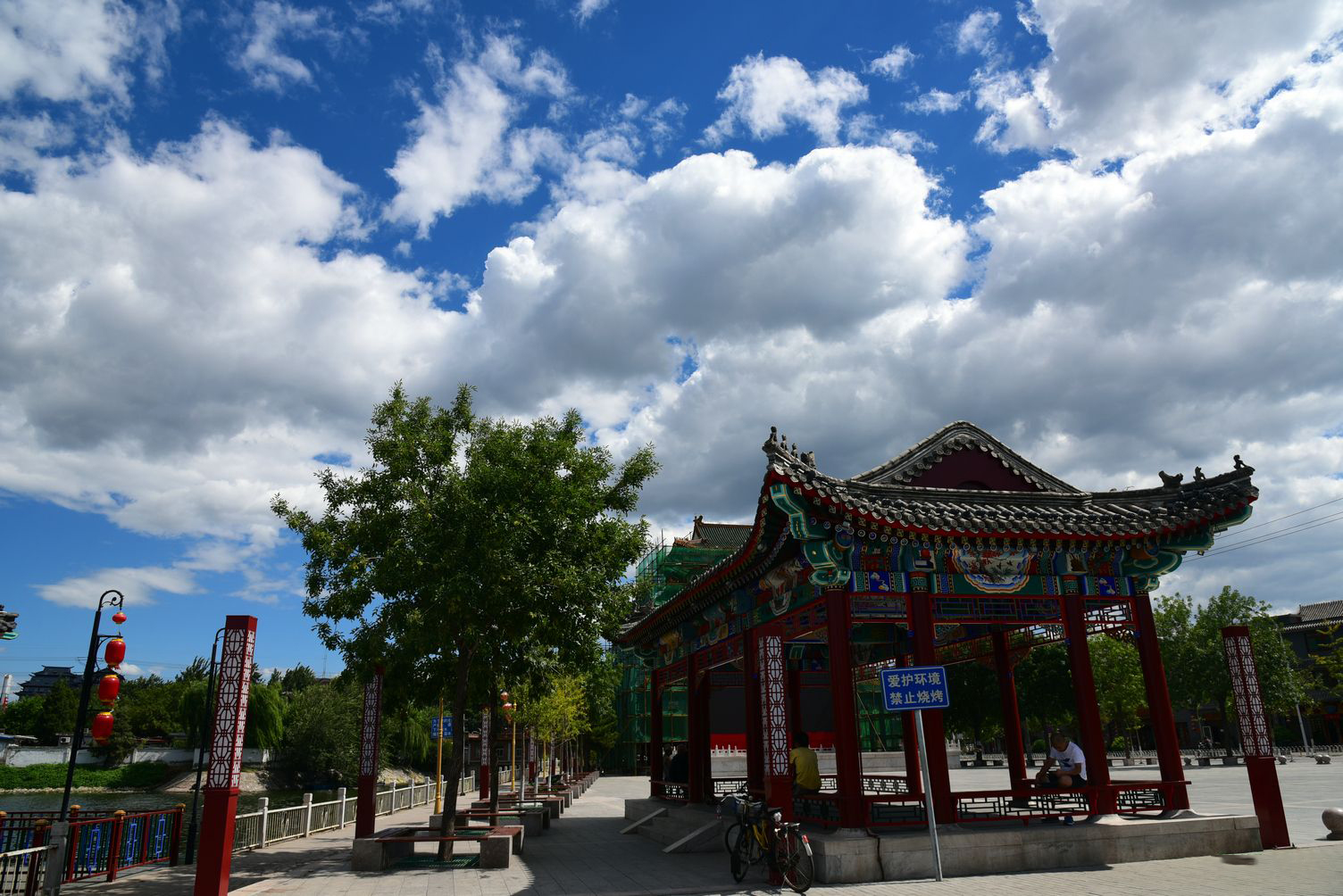 北京孝悌园风景实拍