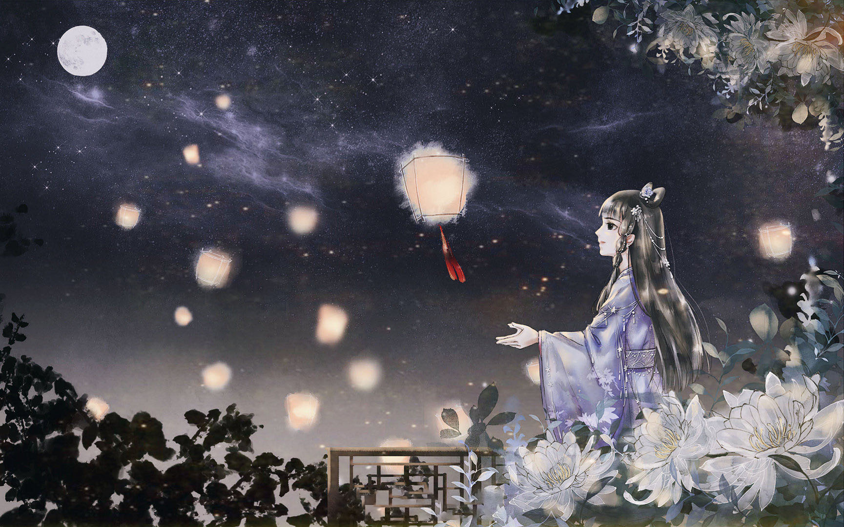 叶罗丽唯美壁纸,描绘内心的向往,勾勒出魔幻世界