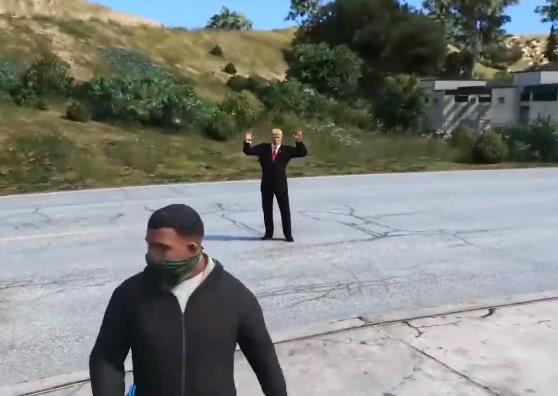 《gta5》隐藏大佬,欺负洛圣都总统级别的npc,六星通缉?