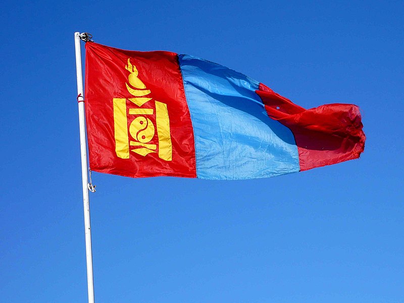 外蒙古国旗图片