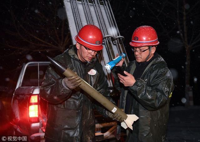 山西临汾:人工增雪助抗旱保增收