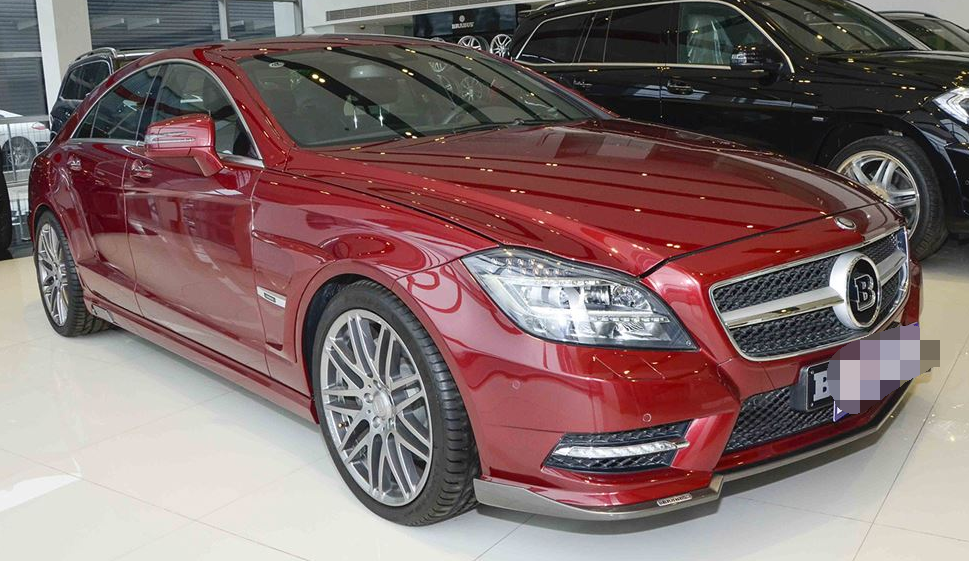 巴博斯 cls级 35gc 新车,开出去很有面,过年回家就开这车