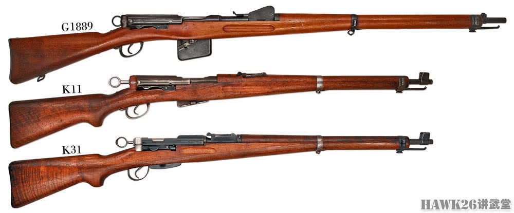 "obrez k31"瑞士资深枪匠将库存老式步枪改造成另类手枪