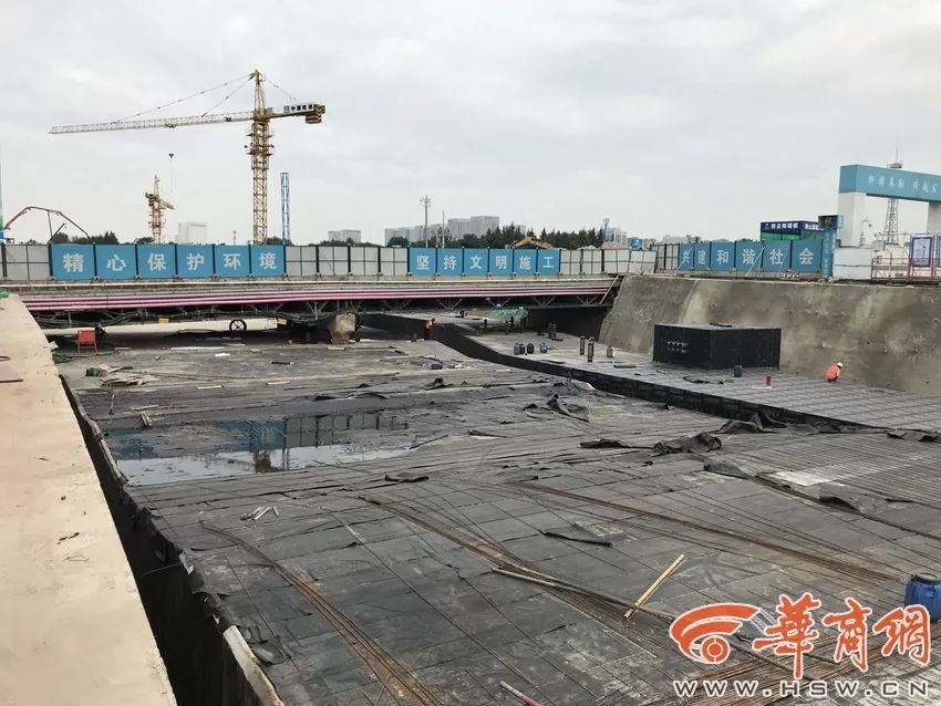 最新!西安科技八路快速通道地上道路年底前將分段通車