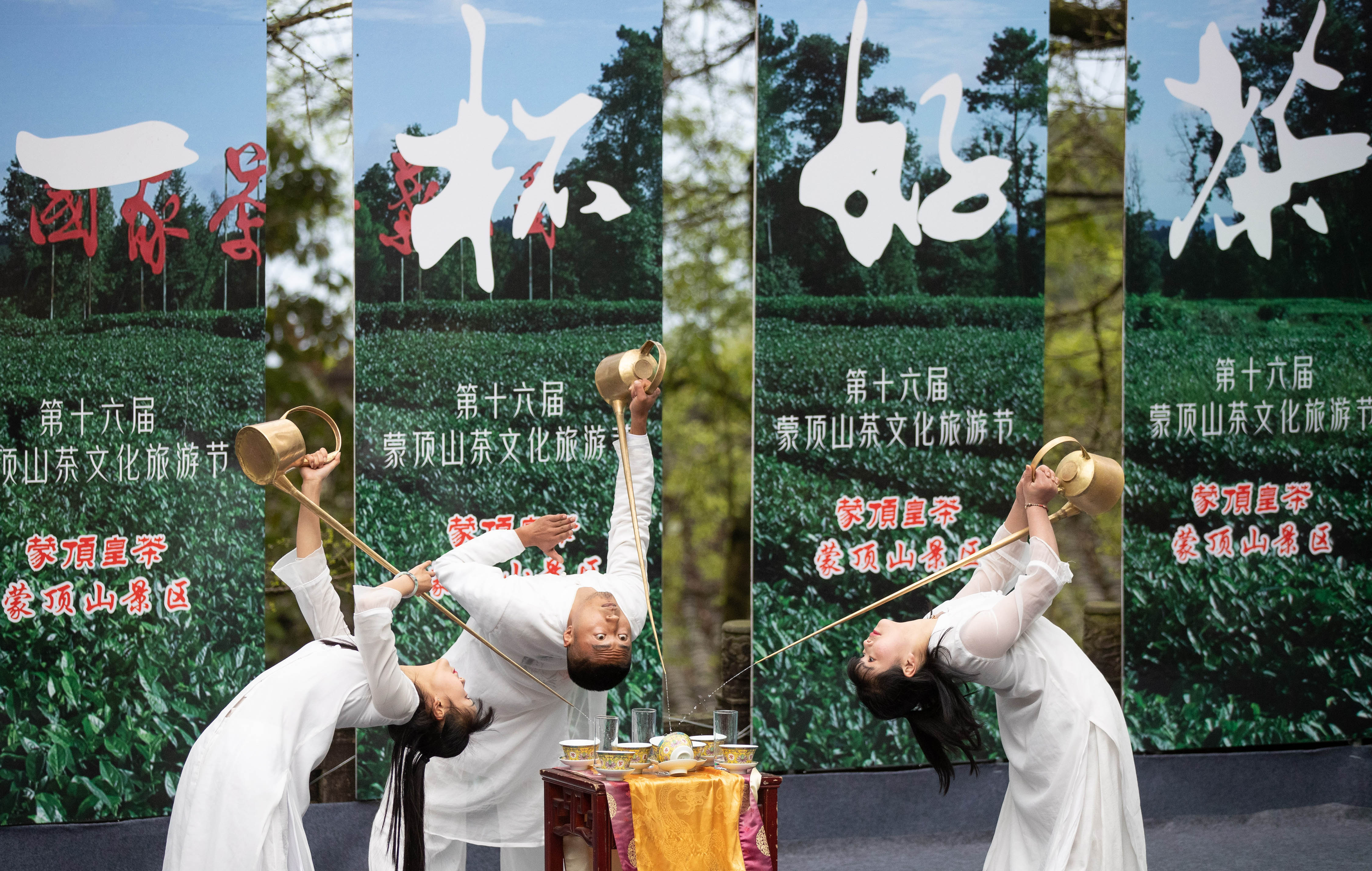 第十六届蒙顶山茶文化旅游节开幕(3)