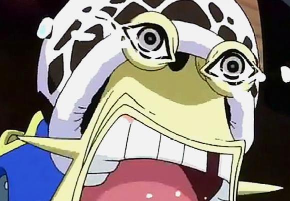 海贼王:老沙早期使用电话虫,爆出女性厚嘴唇的形象,真是女的?