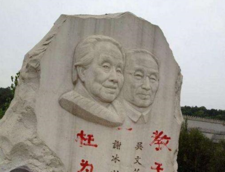 冰心墓碑上"枉为人表教子无方"8个大字,她究竟怎么了?