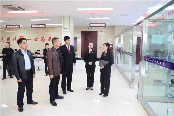 省高院周榕副院长调研烈山区法院重点改革工作
