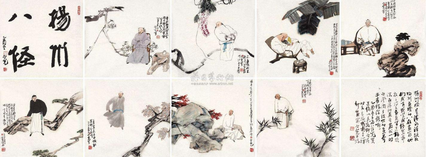 "扬州八怪"绝非8人,他们是旧社会的"愤青",新画派的代表