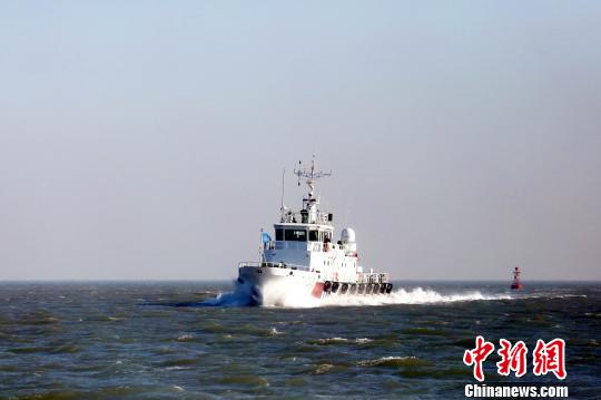 烟台海事40米级巡逻船列编 保障渤海湾春运安全