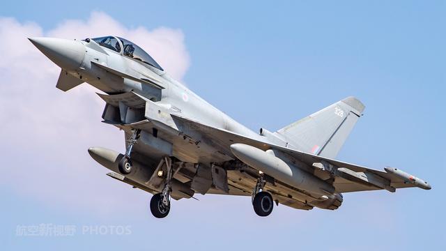 台风战斗机高清多图 欧洲最佳的四代半战机 英国装备160架