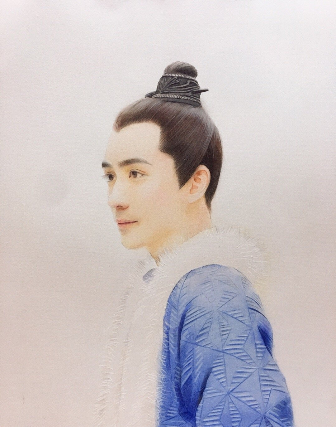 粉丝手绘朱一龙,《知否》中的小公爷最传神