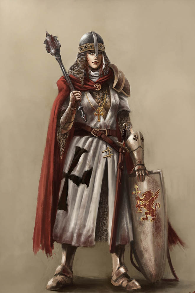 外国游戏角色原画