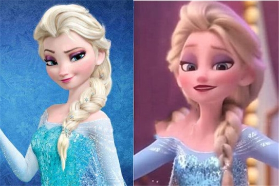 迪士尼公主初版和现在对比:灰姑娘变化最大,花木兰"整容"了?