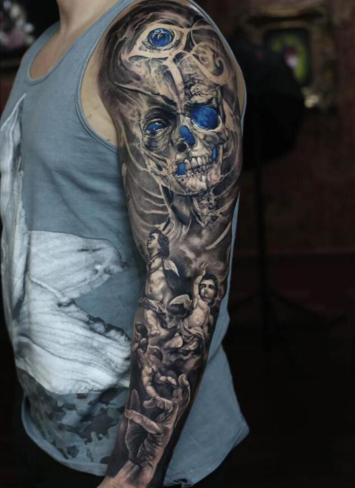 睁大眼睛 这都是真实的纹身 现代感十足技艺超群的大艺术(二)