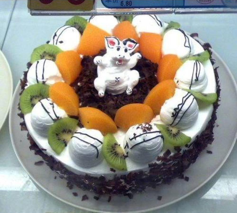 这7款丑哭的蛋糕,图3惨不忍睹,图5毁童年!