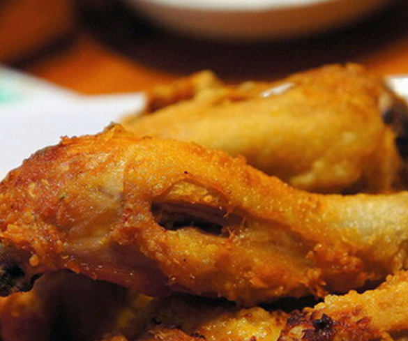 农村美味小吃——炸鸡头,以为是真鸡头你就太天真了!