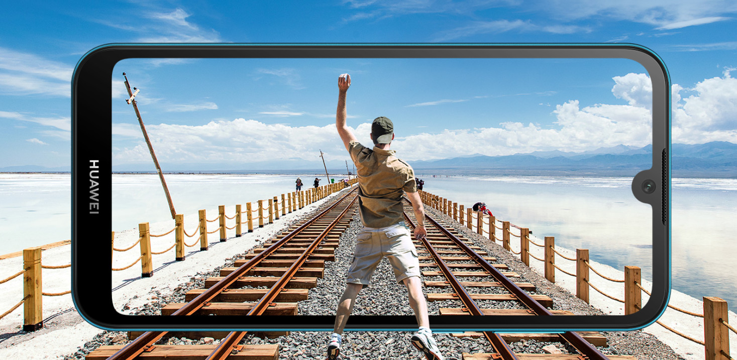 华为y5 2019登陆英国,定位入门甚至取消指纹识别