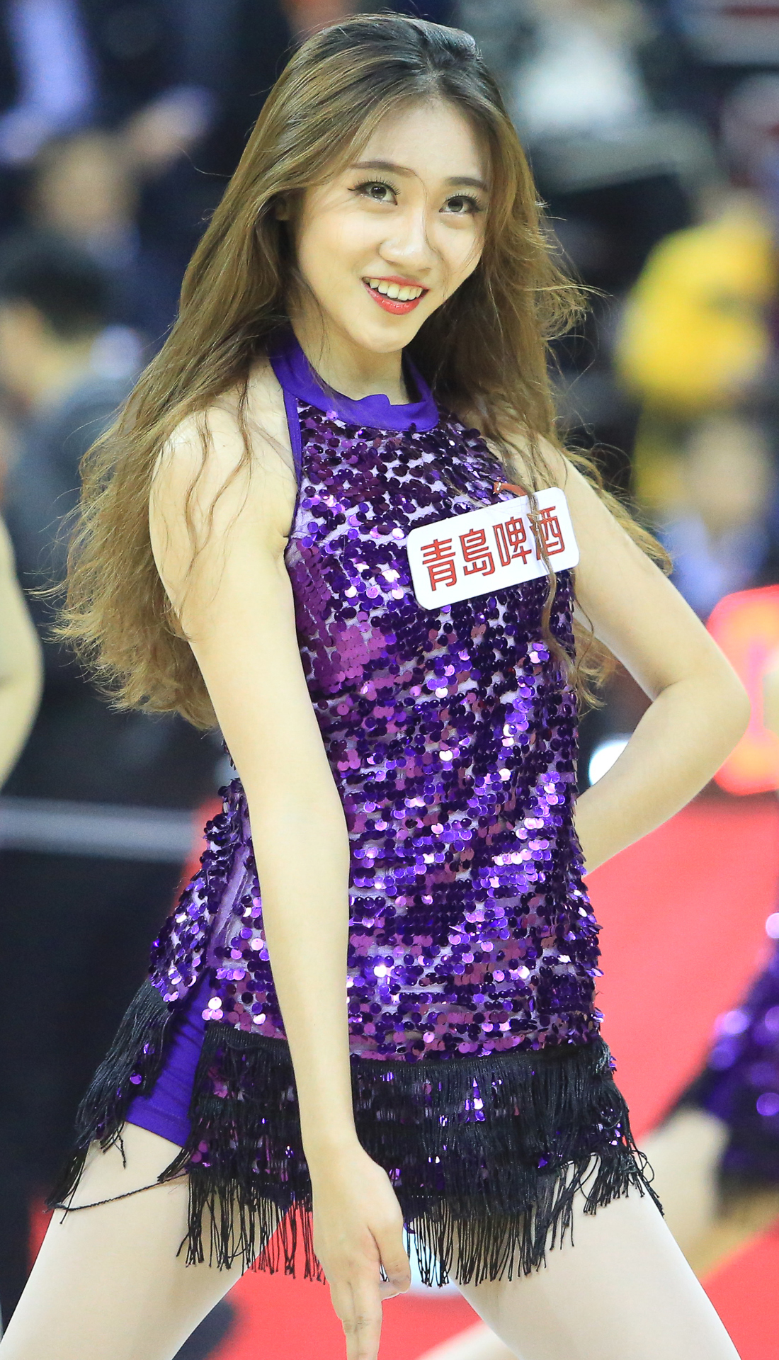 cba拉拉队展现精彩瞬间,激情热舞不输场上球员