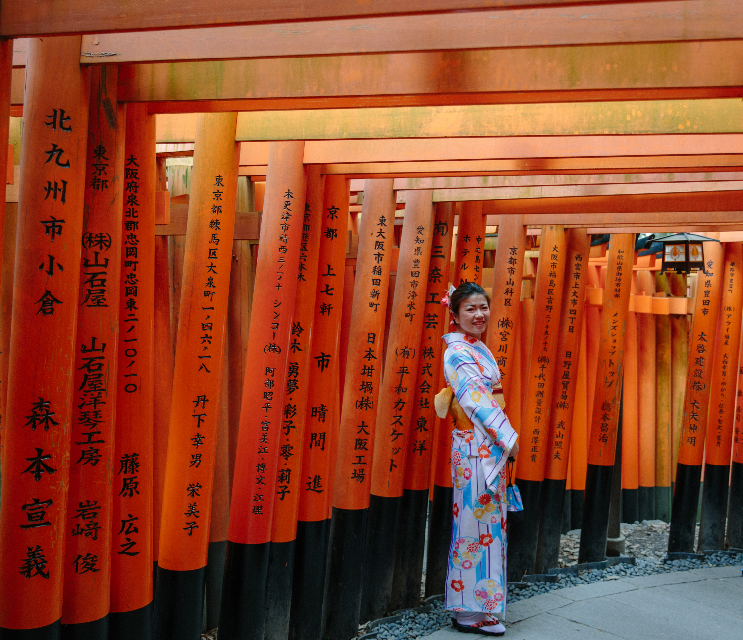 穿着和服体验京都,假装是一次当地人