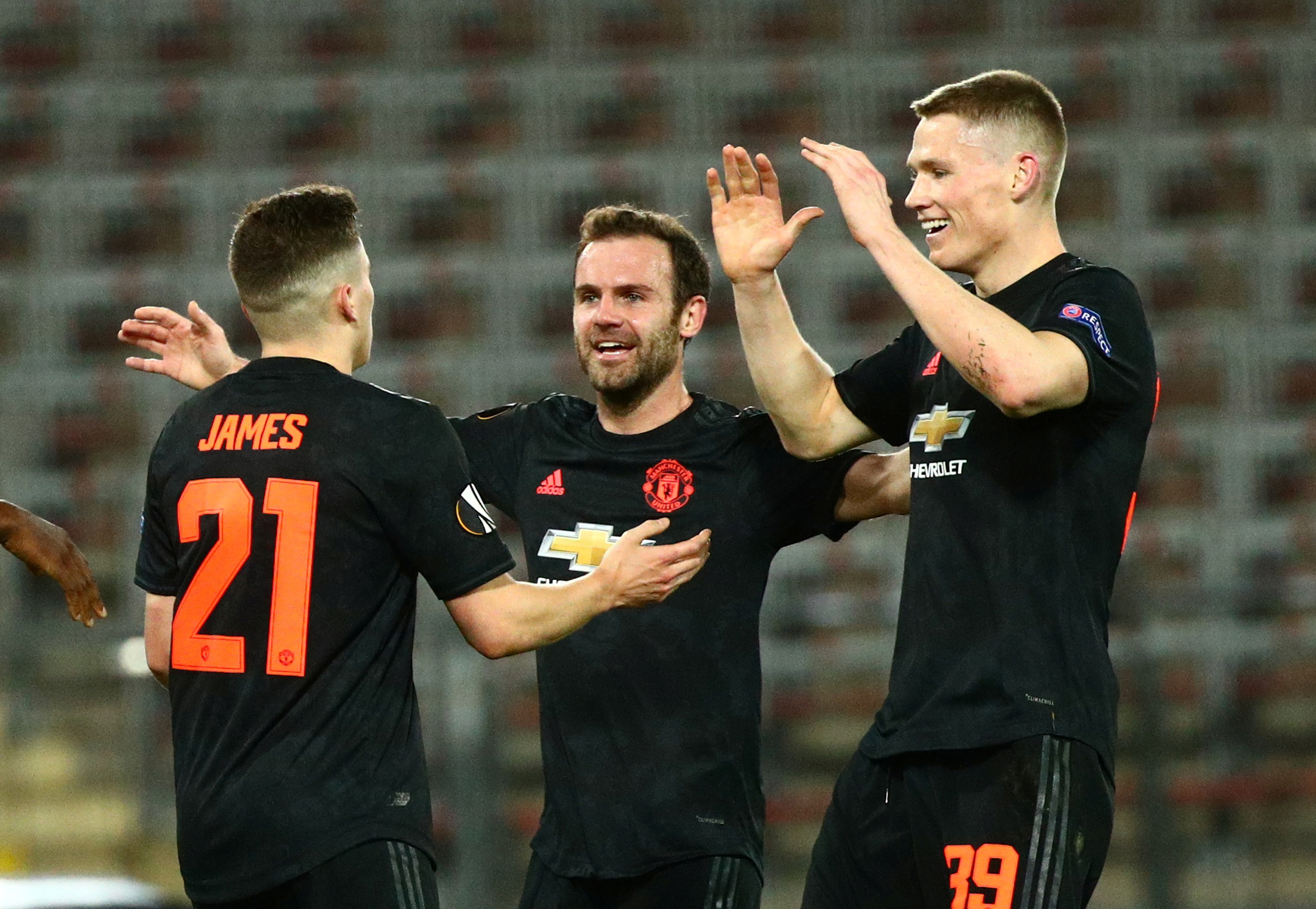 外代,2020年3月13日    (外代二线)(6)足球——欧罗巴联赛:曼联胜林茨