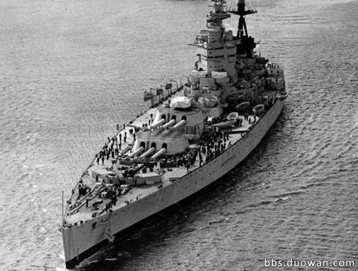 外形怪异,独树一帜,战力却一般的纳尔逊级战列舰