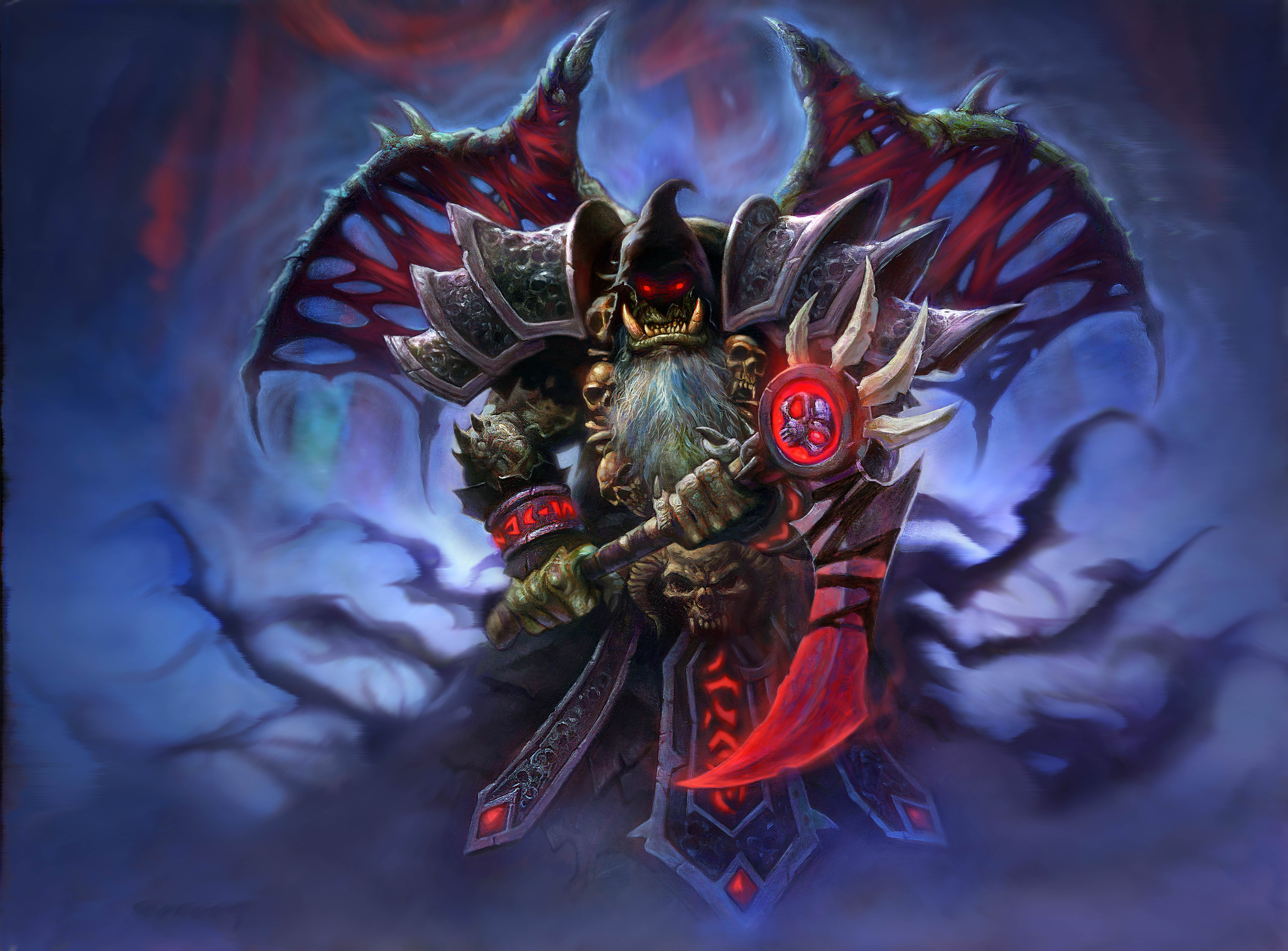 炉石传说:让人不寒而栗的炉石英雄壁纸