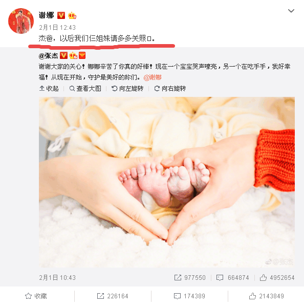 谢娜剖腹产3万仅是王菲一半,单是一张产子照竟开价6位数