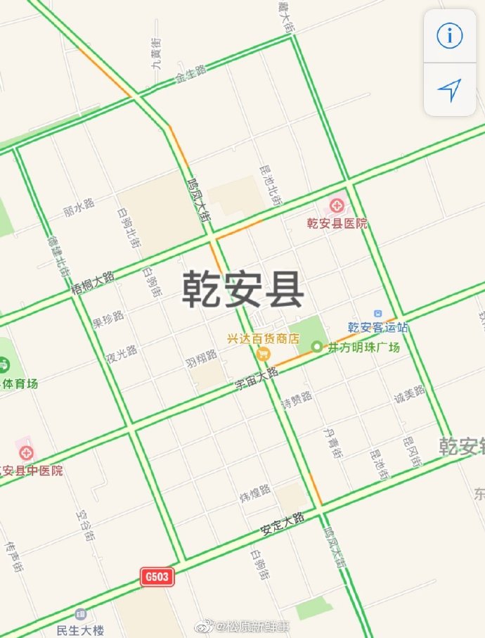 乾安县地图乾安镇地图图片