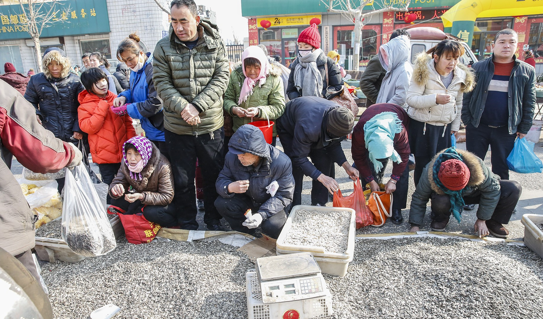 北方赶大集图片