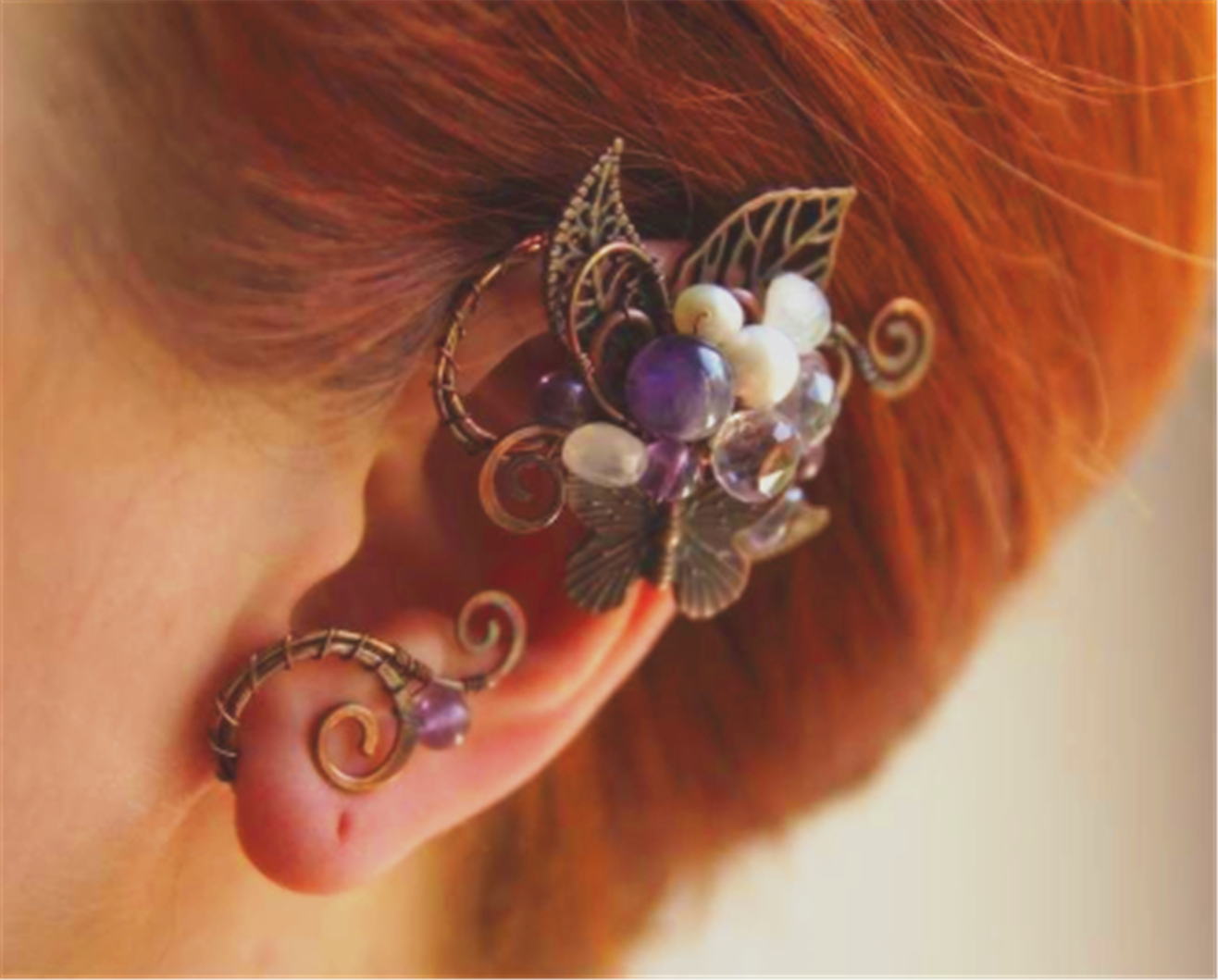 巨蟹座专属的精灵耳饰