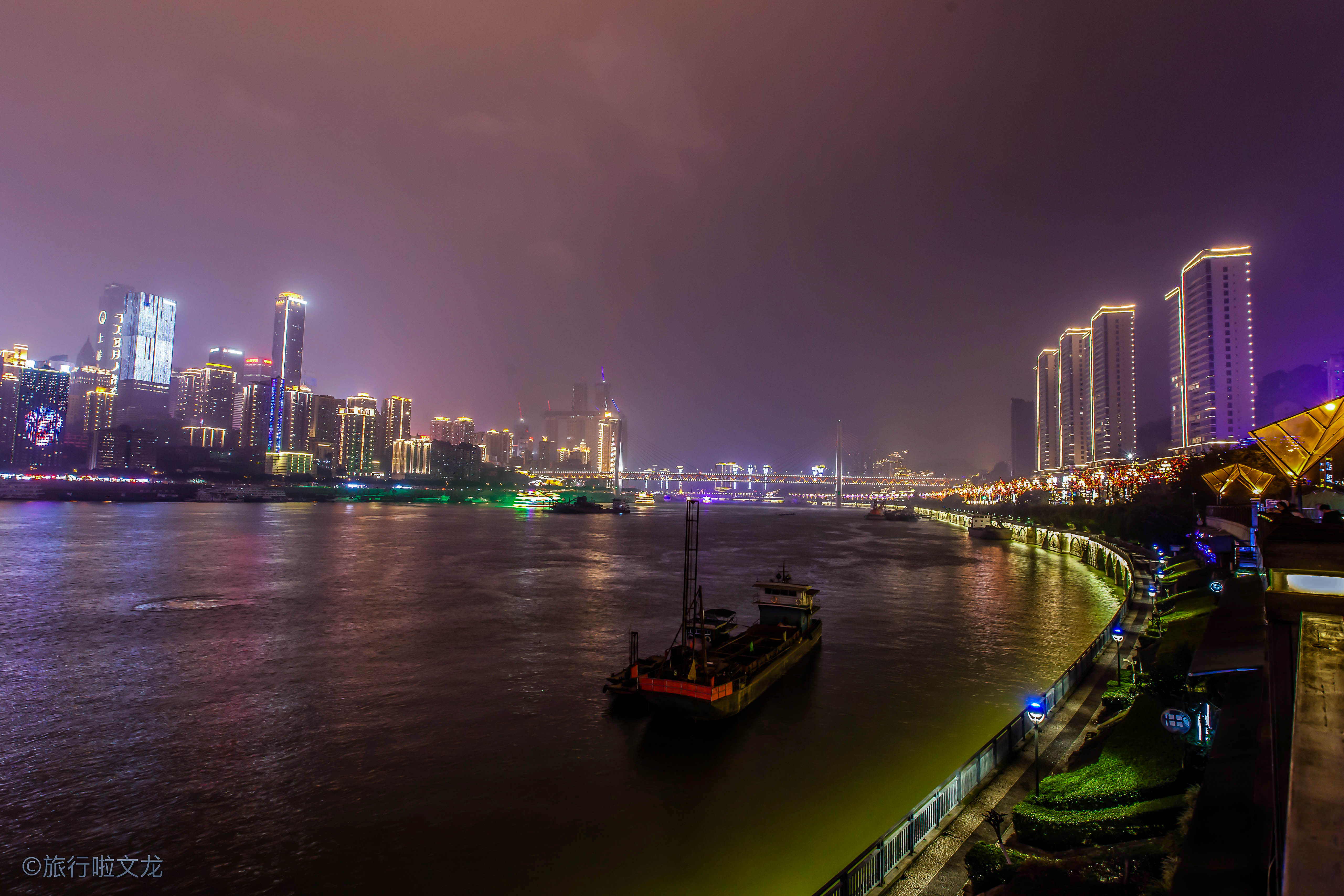 重庆南滨路夜景最美图片