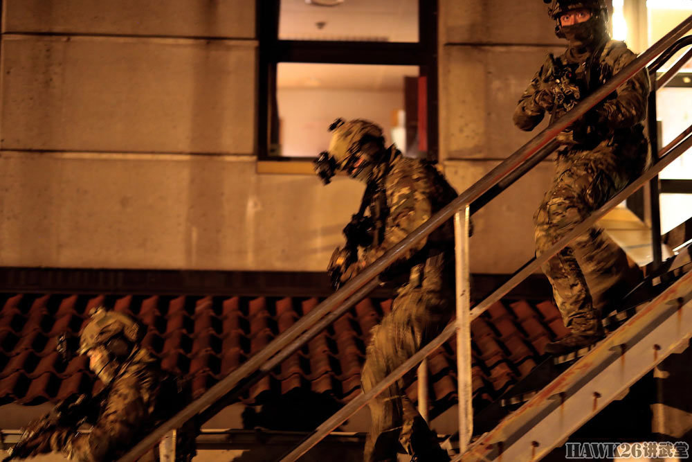 "暗夜幽灵"挪威fsk特种部队实战演习 反恐排爆成为重要项目