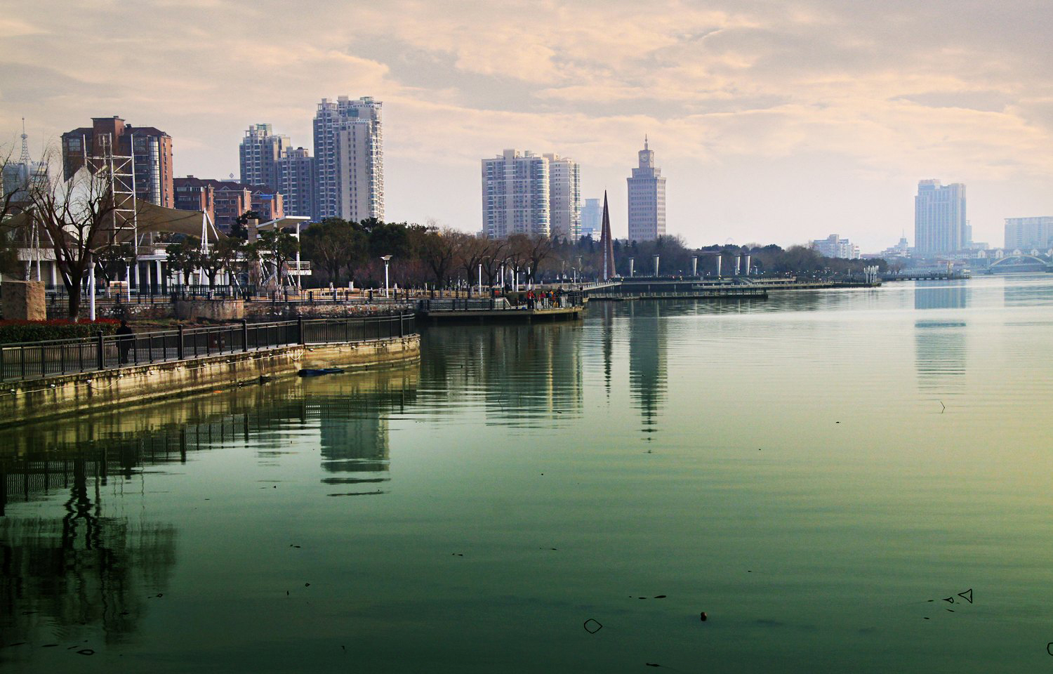 团氿湿地公园风景实拍