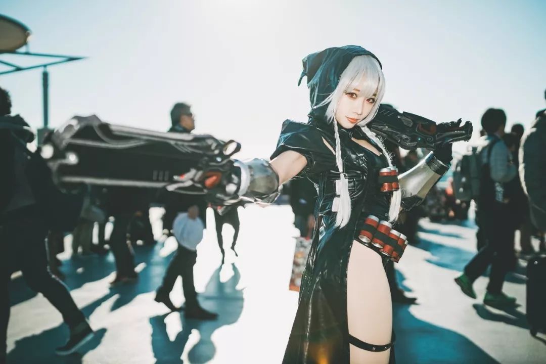 守望先鋒娘化死神cosplay:死亡如影隨形